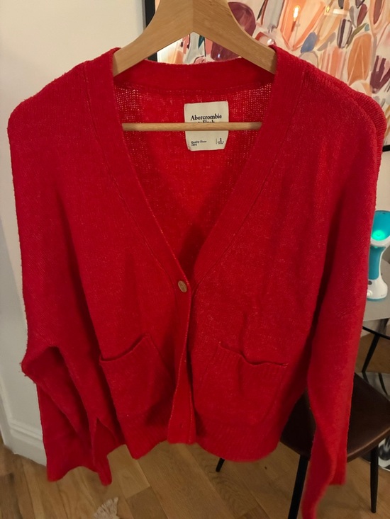 Abercrombie & Fitch Sweaters - Abercrombie & Fitch V‑Neck Button Cardigan